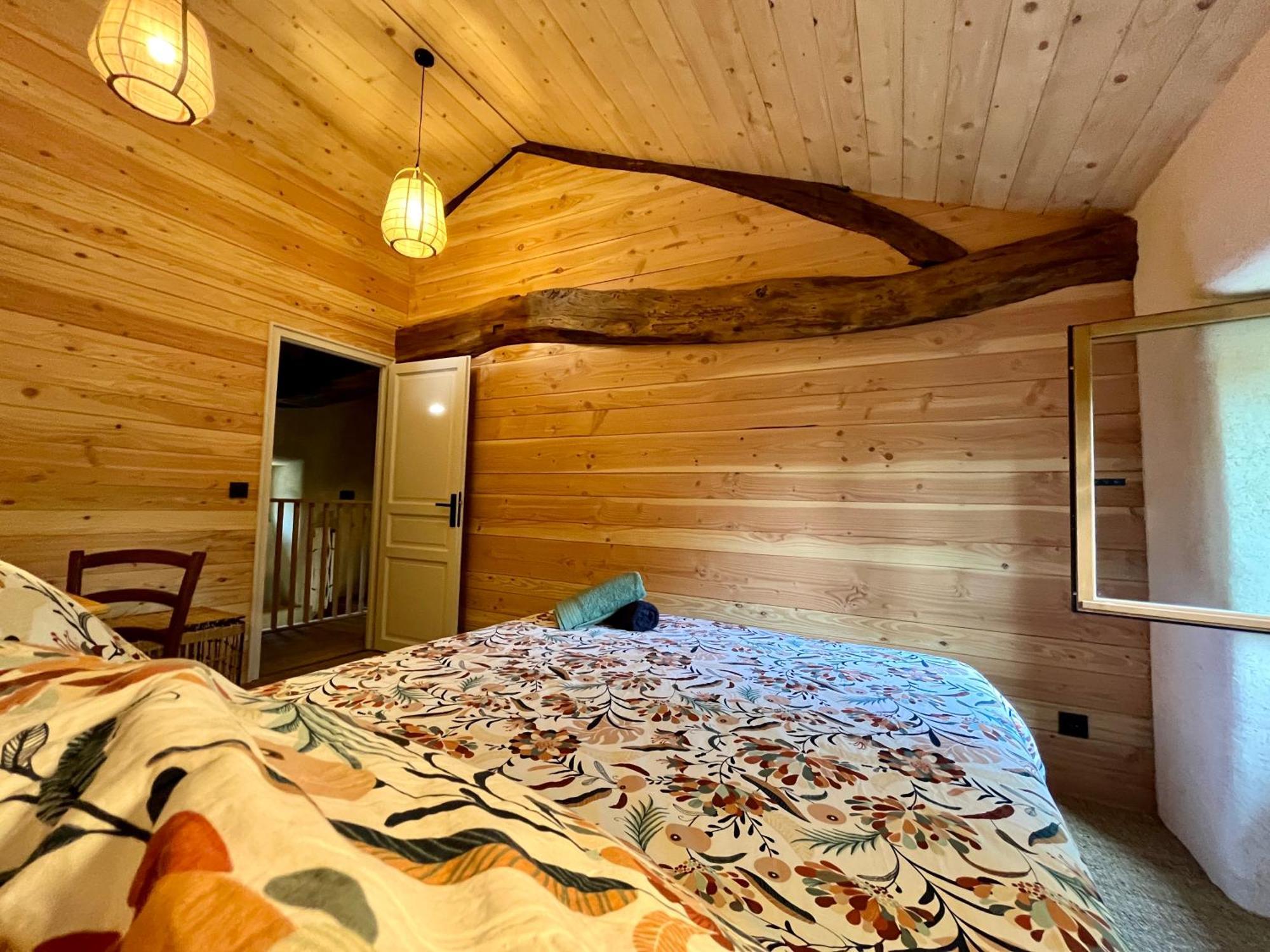 Parenthese En Foret - Lodge Baliveau Le Bez  Exterior photo